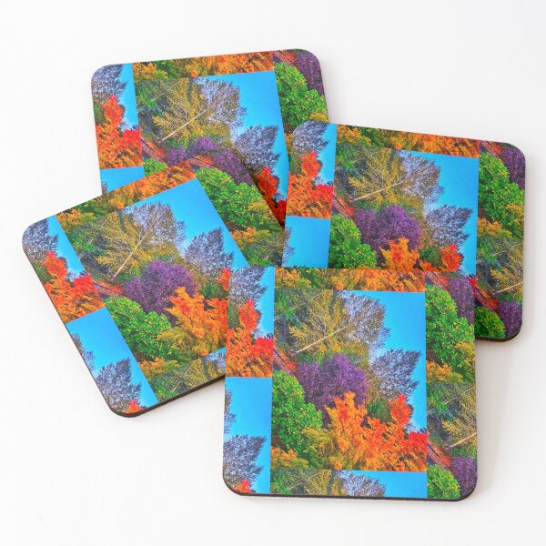Item preview, Vibrant Autumn Trees designed and sold by KaleidoscopeMeg.