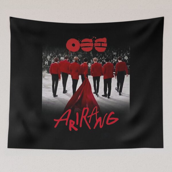 Item preview, BTS Inspired Arirang Red Suits Stage Performance designed and sold by NeviProski.