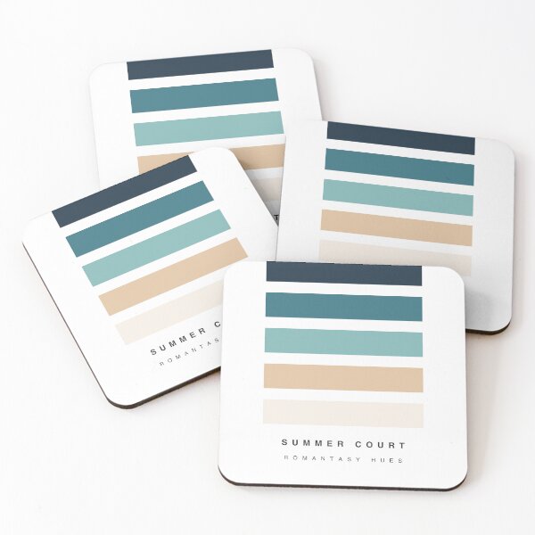 Item preview, ‘Summer Court’ Romantasy Hue Palette designed and sold by The Colourful Game.
