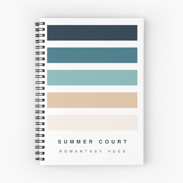 Item preview, ‘Summer Court’ Romantasy Hue Palette designed and sold by The Colourful Game.