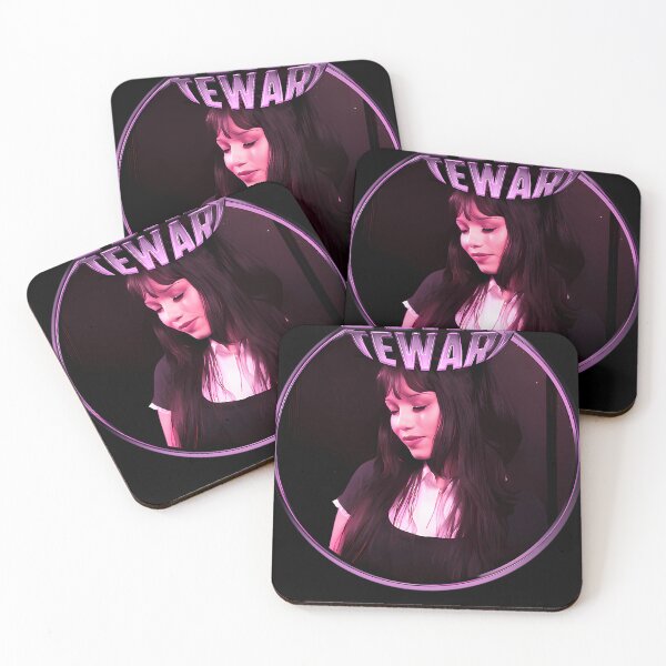 Item preview, Pink Frame Woman Pop Folk Singer designed and sold by cosmicCryptidCo.