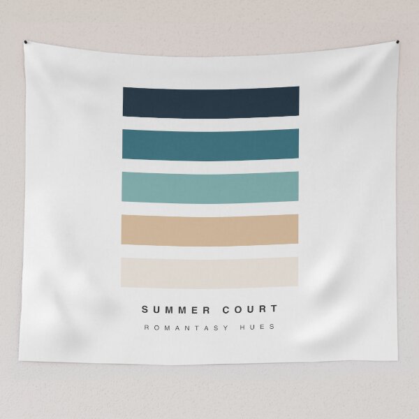 Item preview, ‘Summer Court’ Romantasy Hue Palette designed and sold by The Colourful Game.