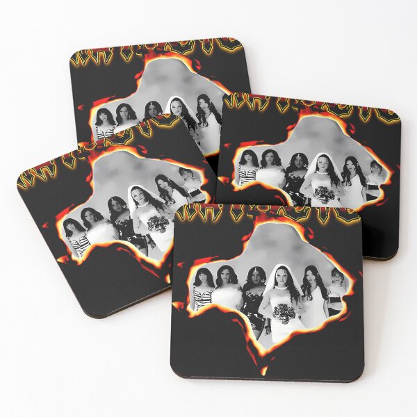 Item preview, Burning Photo Girl Band designed and sold by cosmicCryptidCo.