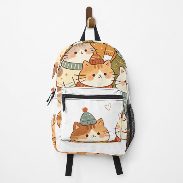 Item preview, Cute Winter Cats in Sweaters designed and sold by MyCalmDraw.