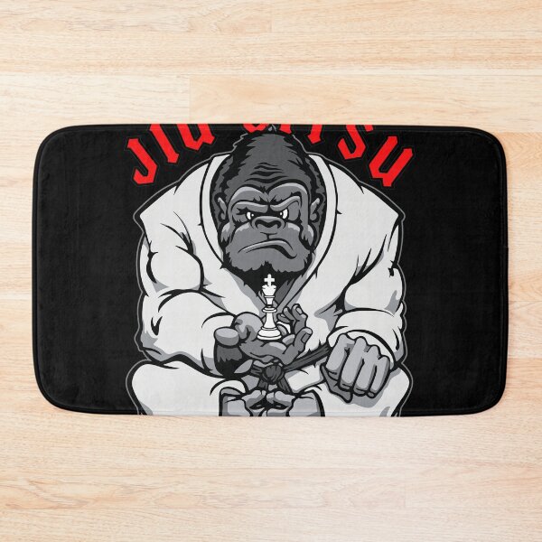 Item preview, Jiu-Jitsu Gorilla Strategic Chess Master designed and sold by ALYGADesign.