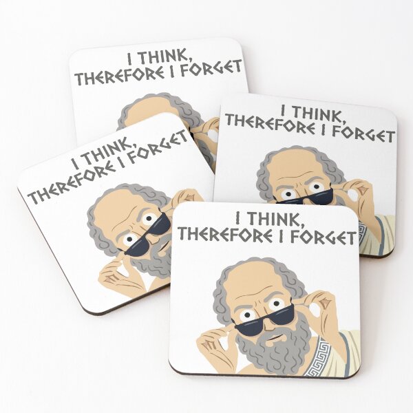 Item preview, I Think Therefore I Forget designed and sold by Gkinoki.