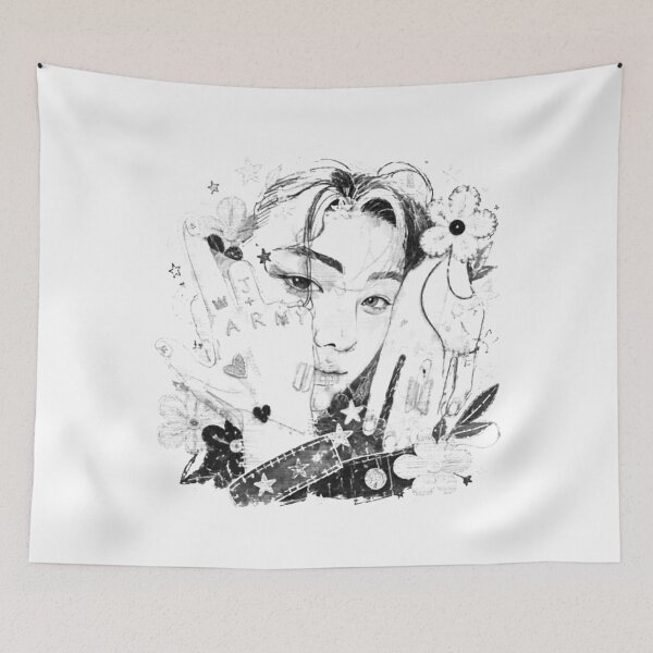 Item preview, BTS Jungkook Hand Tattoo Art designed and sold by NeviProski.
