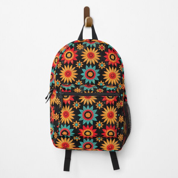 Item preview, Mexican-Style Blue, Yellow, And Red Floral Design designed and sold by DEC02.