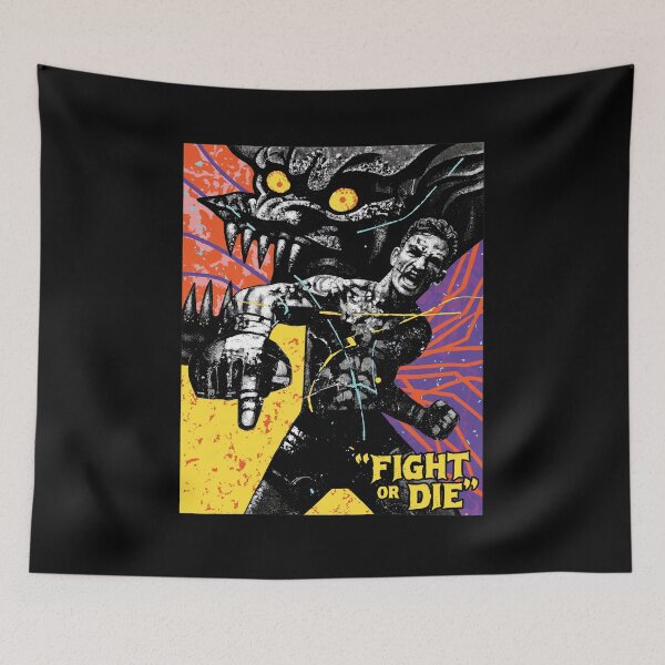 Item preview, Inner Demon Fighter Warrior Spirit designed and sold by ALYGADesign.