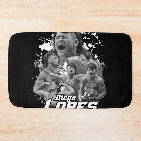 Item preview, Diego Lopes MMA Fighter Vintage Collage designed and sold by ALYGADesign.