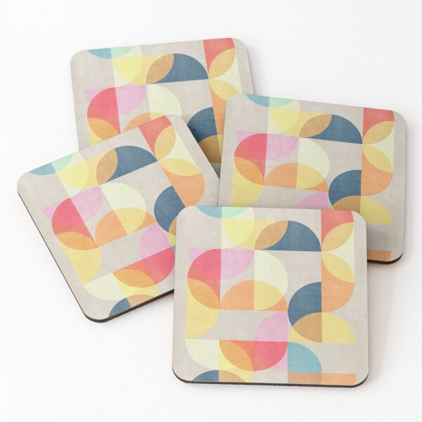 Item preview, Abstract Colorful Overlapping Shapes 02 designed and sold by FAROSSTUDIO.