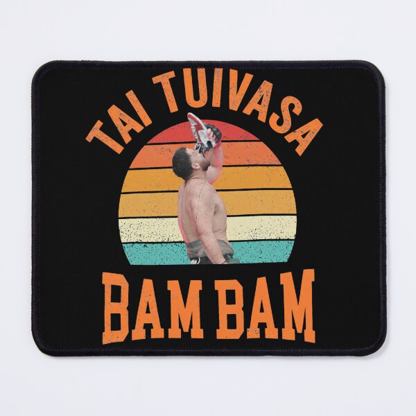 Item preview, Tai Tuivasa Bam Bam Shoey Retro Sunset designed and sold by TypoEmporium.