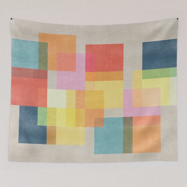 Item preview, Abstract Colorful Overlapping Shapes 01 designed and sold by FAROSSTUDIO.