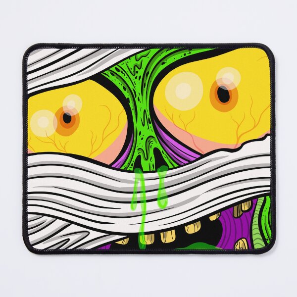 Item preview, Peekaboo Mummy Zombie | Creepy Halloween Monster Illustration designed and sold by Let There Be Art Studio.