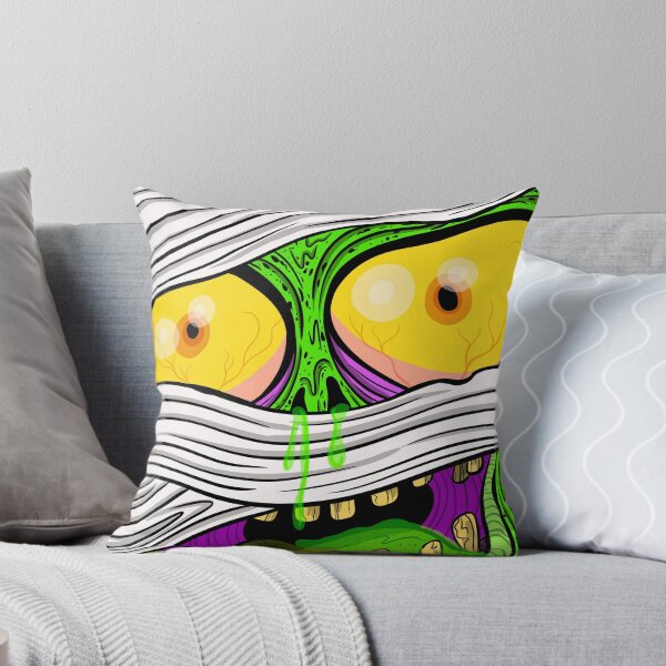 Item preview, Peekaboo Mummy Zombie | Creepy Halloween Monster Illustration designed and sold by Let There Be Art Studio.
