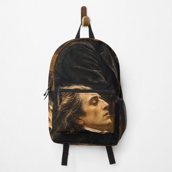 Item preview, Piano Virtuoso: Franz Liszt Vintage Oil Painting - The First Rockstar Composer designed and sold by DoReMiStudio.