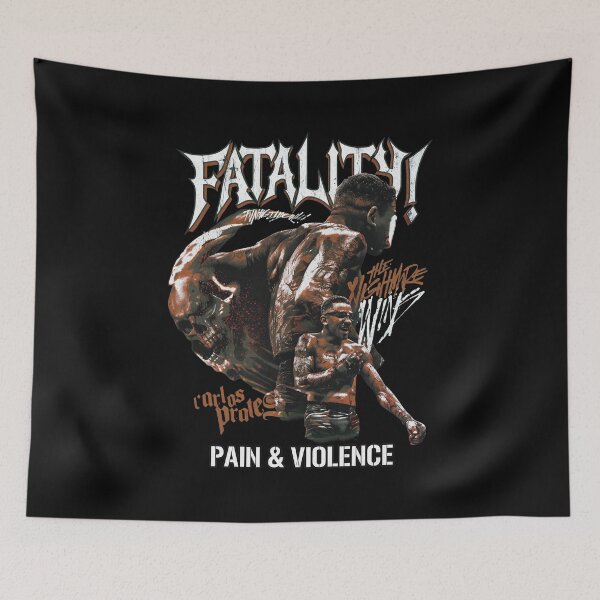 Item preview, Carlos Prates Combat Fatality Gritty  designed and sold by TypoEmporium.