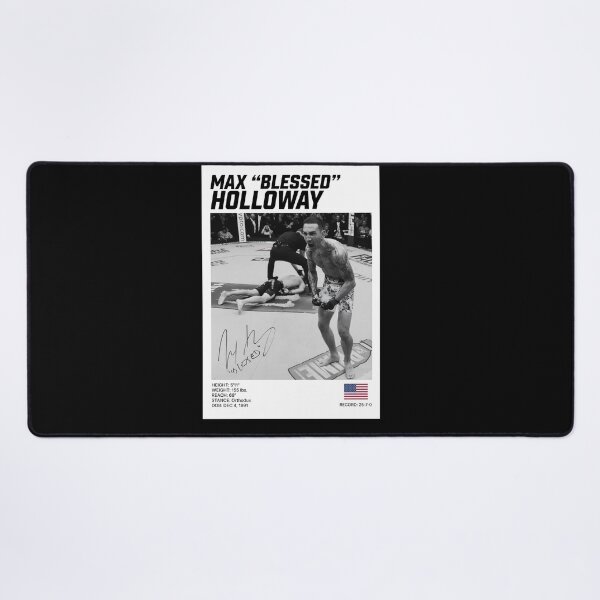 Item preview, Max Holloway Blessed Victory Moment Stats designed and sold by TypoEmporium.
