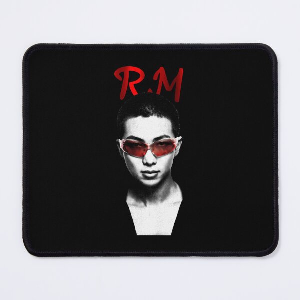 Item preview, Funny BTS RM Buzz Cut Red Sunglasses Matrix Meme designed and sold by NeviProski.