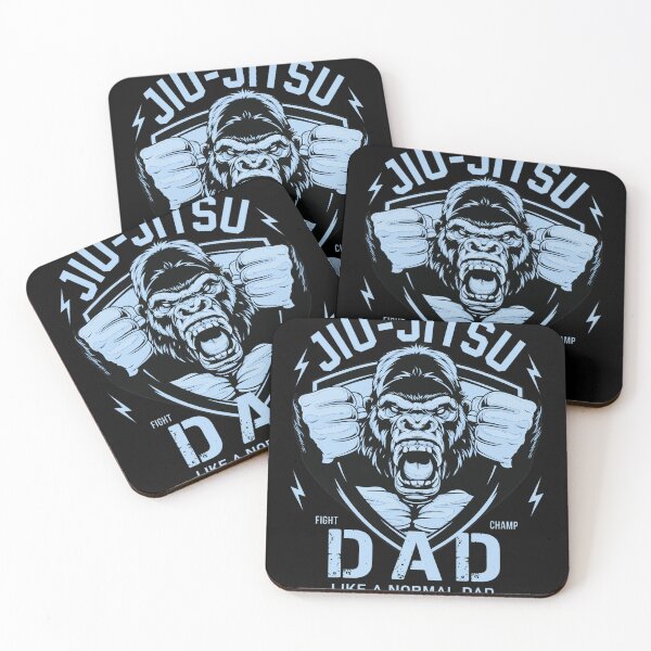 Item preview, Gorilla Grappling Father Martial Arts Badge designed and sold by TypoEmporium.