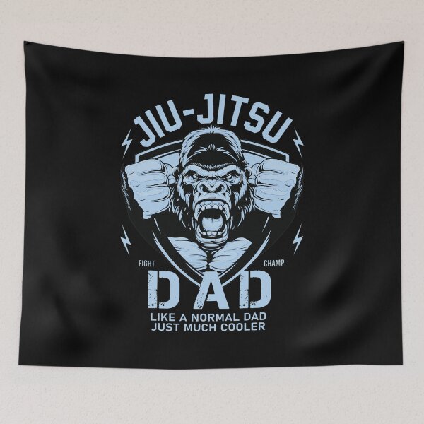 Item preview, Gorilla Grappling Father Martial Arts Badge designed and sold by TypoEmporium.