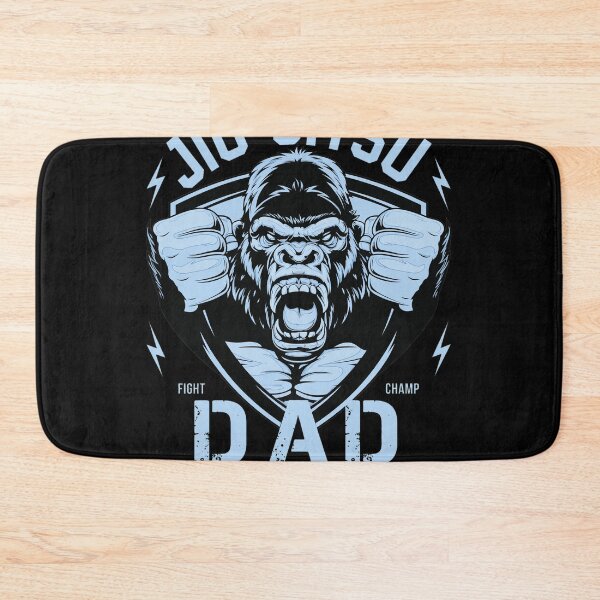 Item preview, Gorilla Grappling Father Martial Arts Badge designed and sold by TypoEmporium.