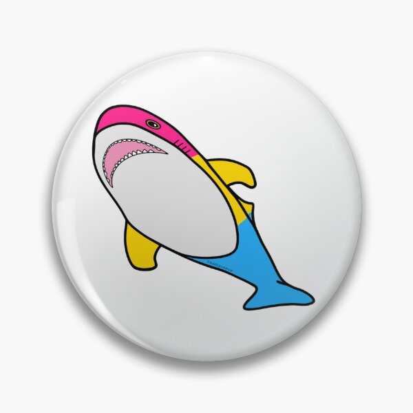 Item preview, Blahaj - Pansexual designed and sold by addilovemvp.