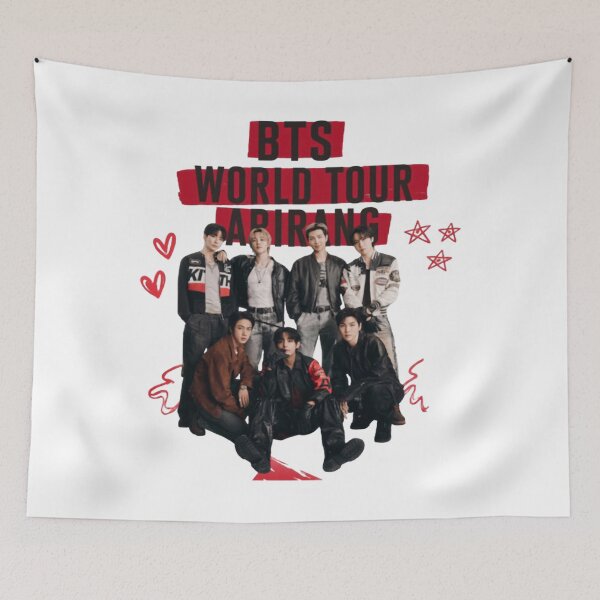 Item preview, Funny BTS World Tour Arirang OT7 Concert Meme designed and sold by NeviProski.