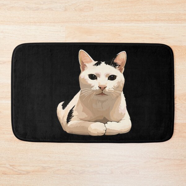 Item preview, Polite Cat - Cute White and Black Feline Sitting Neatly Art designed and sold by arfindo-indra.
