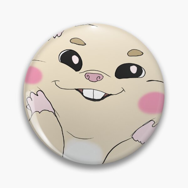 Item preview, Cute Dwarf Hamster Squishing Cheeks designed and sold by WilesNailsPower.