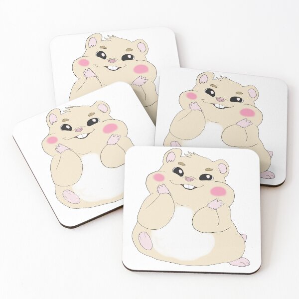 Item preview, Cute Dwarf Hamster Squishing Cheeks designed and sold by WilesNailsPower.