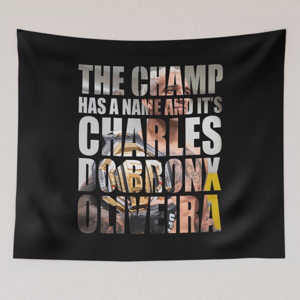 Item preview, Charles Oliveira The Champ Has A Name  designed and sold by Inkirra.