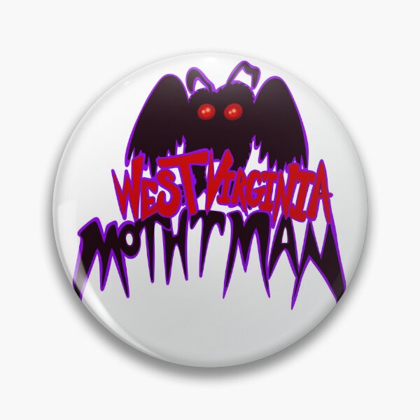 Item preview, West Virginia Mothman | Cryptid Horror Logo | Original Monster Design designed and sold by Let There Be Art Studio.