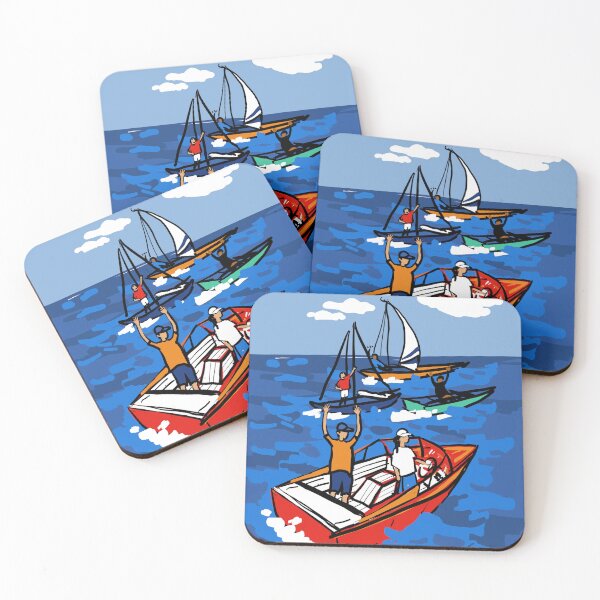 Item preview, Boating Summer Vibes designed and sold by ReyDaoedArt.