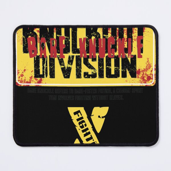 Item preview, Gritty Bare Knuckle Fighting Division designed and sold by Inkirra.