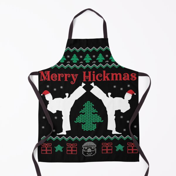 Item preview, Merry Kickmas Funny Martial Arts Holiday Knit designed and sold by Inkirra.