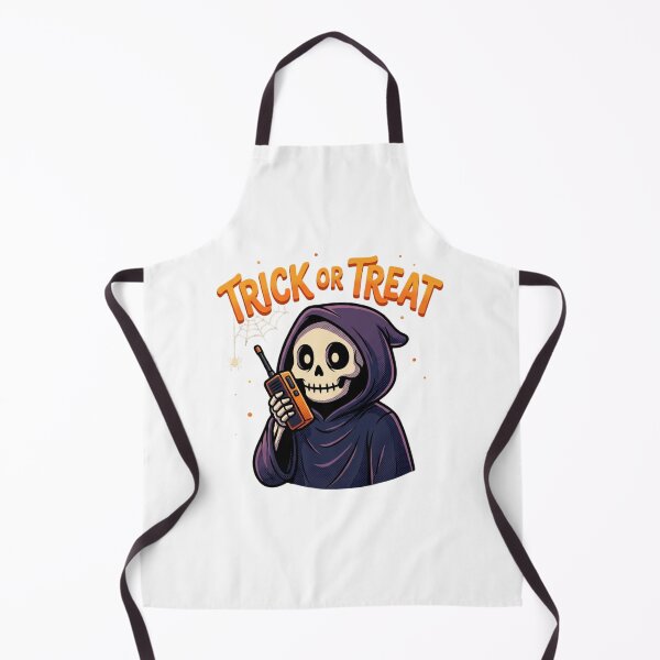 Item preview, Funny Skeleton Reaper Trick or Treat Design designed and sold by Oddifys.