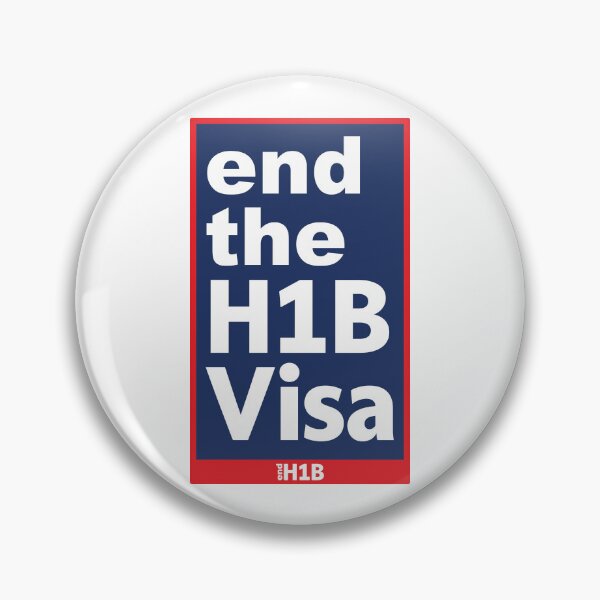 Item preview, End the H1B Visa Design | Anti H1B Visa Sticker Decal Shirt | Immigration Policy Graphic designed and sold by G - supply.