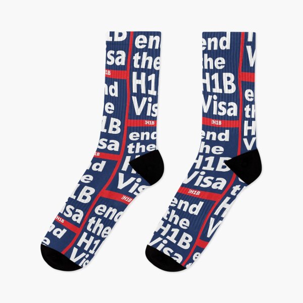Item preview, End the H1B Visa Design | Anti H1B Visa Sticker Decal Shirt | Immigration Policy Graphic designed and sold by G - supply.