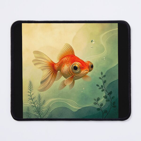Item preview, Golden Telescope Fish: Urban Bloom designed and sold by Helios Be. Lavsh.
