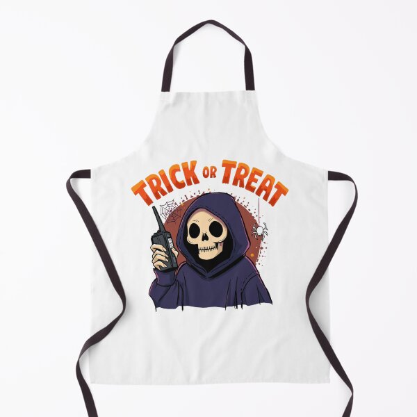 Item preview, Skeleton Reaper With Walkie Talkie Halloween Design designed and sold by Oddifys.