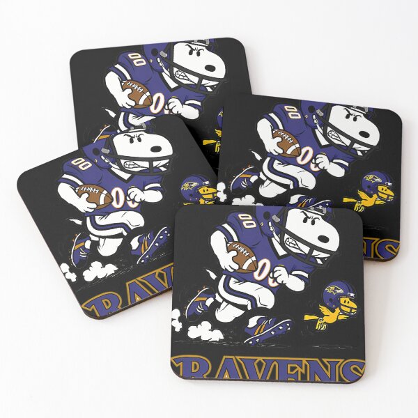 Item preview, Snoopy Baltimore Football Retro Fan designed and sold by dashiellstorm.