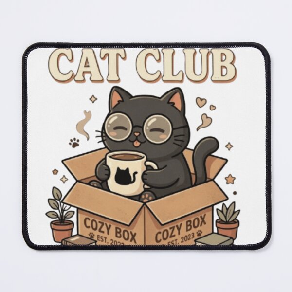 Item preview, Introvert Cat Club designed and sold by ViajedorStore.