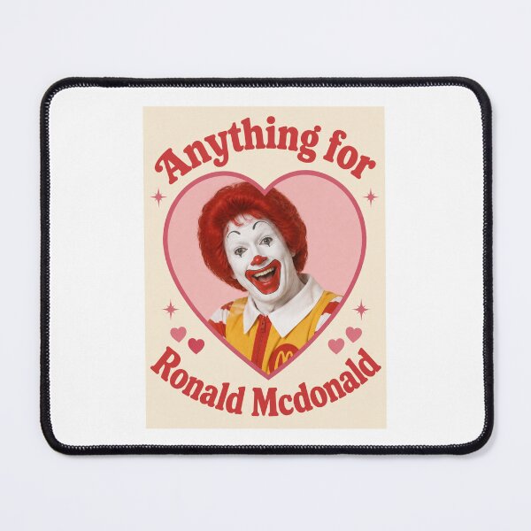 Item preview, Ronald mcdonald love boyfriend birthday funny prank meme gift weird designed and sold by CheeseBlueprint.