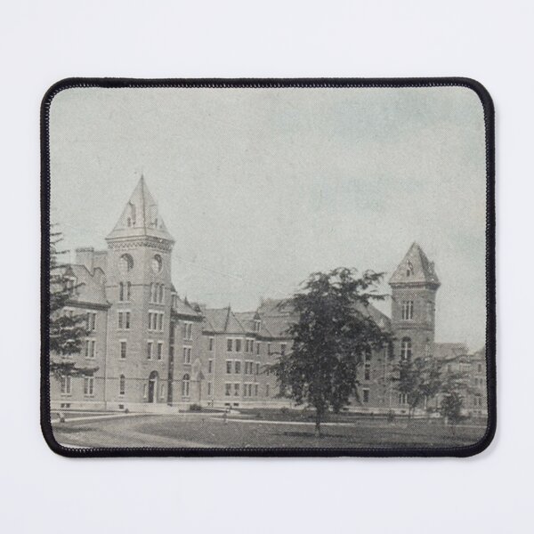 Item preview, Jacksonville State Hospital (Jacksonville, Illinois) Vintage Postcard – Black & White designed and sold by GhostlyWorld.