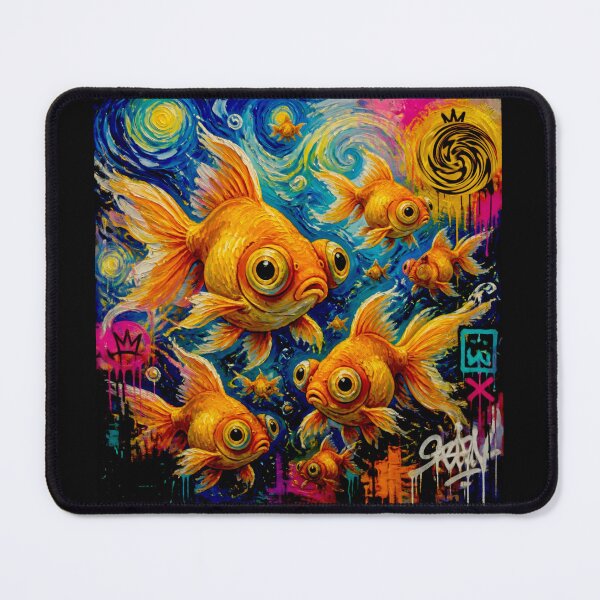 Item preview, Golden Telescope Fish: Urban Bloom #3 designed and sold by Helios Be. Lavsh.