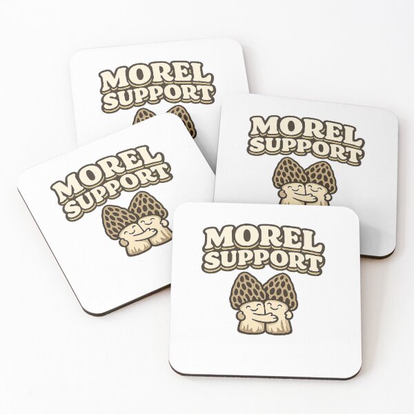 Item preview, Morel Support Funny Mushroom Design designed and sold by EastEndTownie.