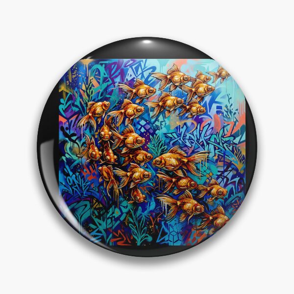 Item preview, Golden Telescope Fish: Urban Bloom #5 designed and sold by Helios Be. Lavsh.