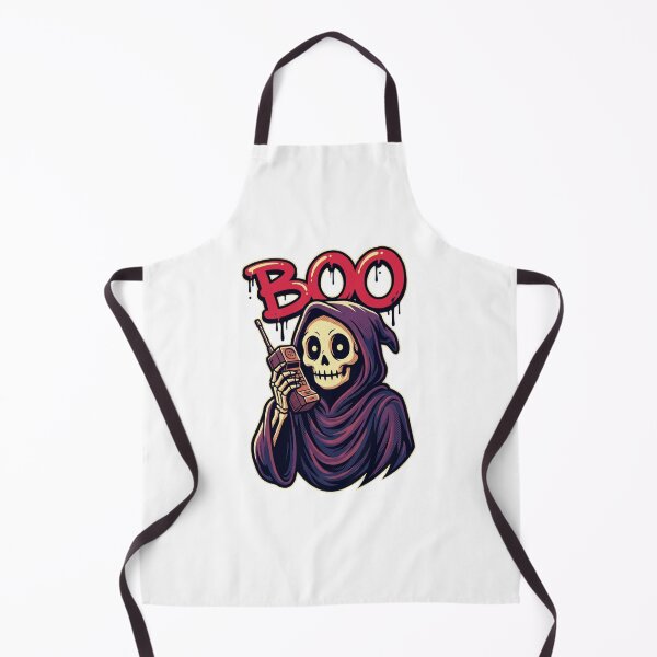 Item preview, Spooky Reaper Skeleton Halloween Walkie Talkie Art designed and sold by Oddifys.