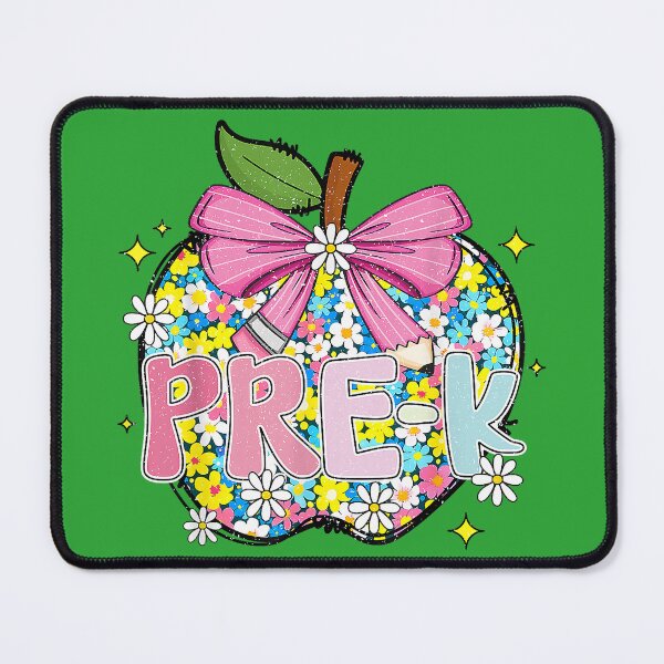 Item preview, Pre-K Apple Bow Back to School Preschool Girl Kids designed and sold by melodycook.